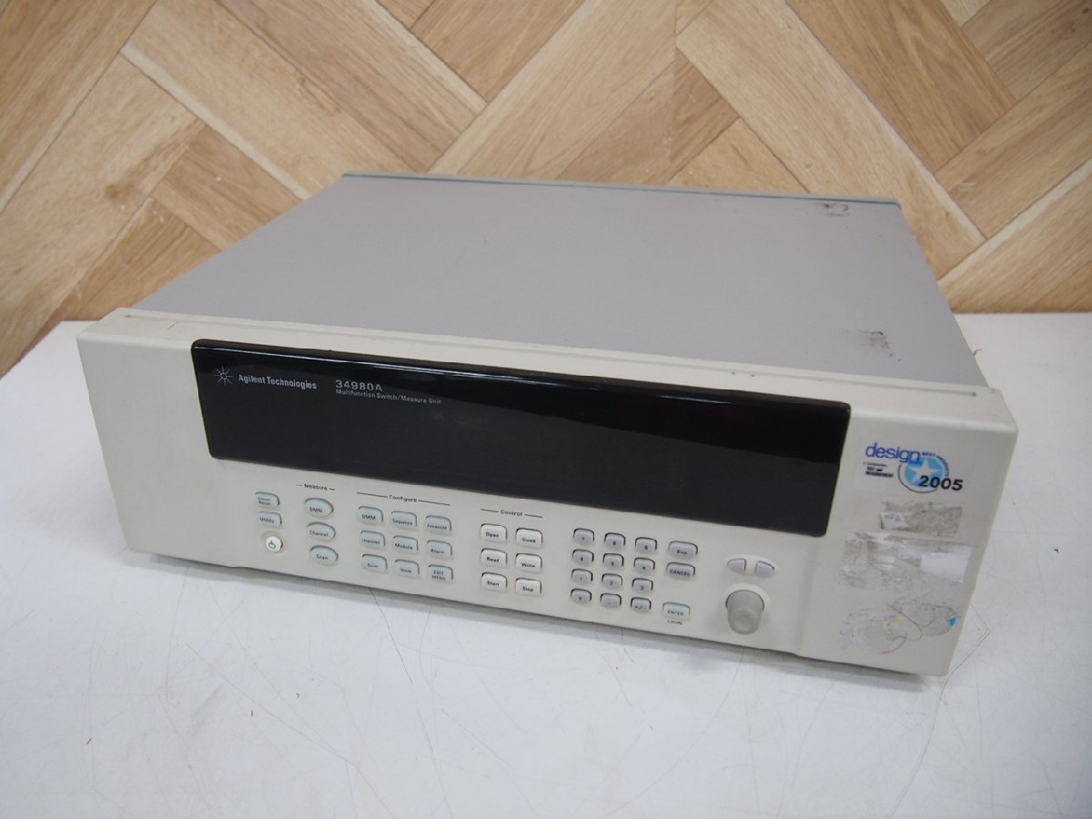 【傷や汚れあり】hp/Agilent「34980A」Multifunction Switch/Measure Unitの落札情報詳細 ...
