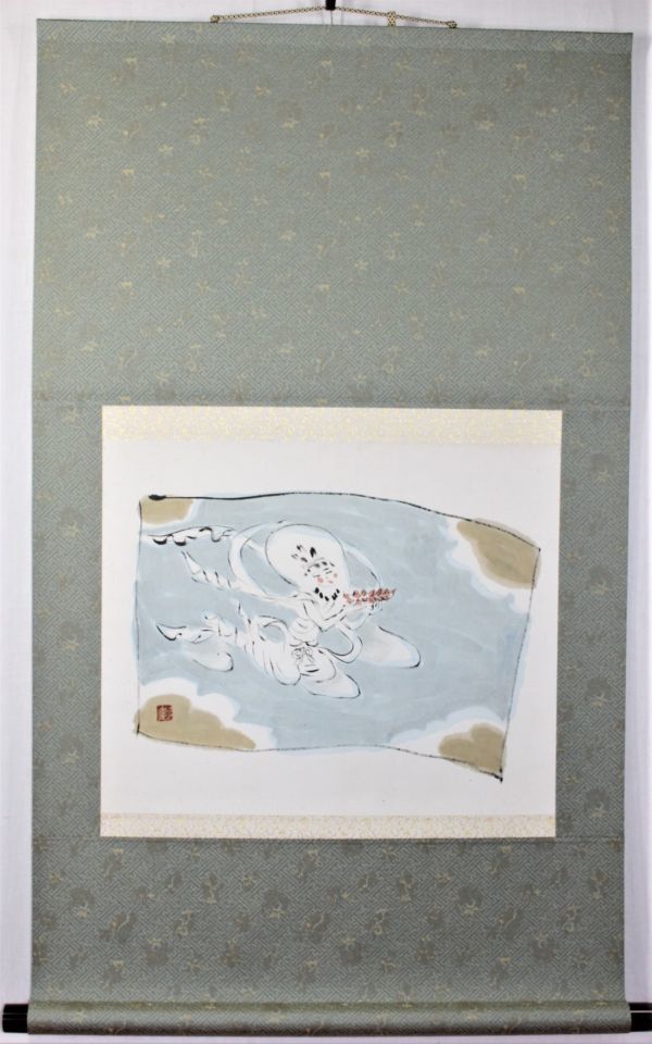 真作保証 杉本健吉 リトグラフ「正倉院雪景」画寸 45cm×32cm 名古屋市