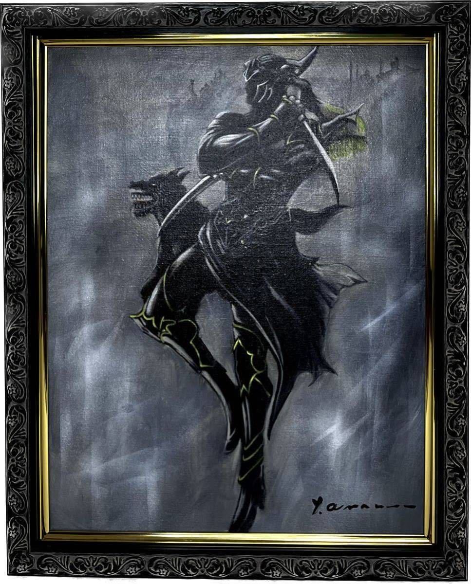 天野喜孝 戦士画 油彩画 天野喜孝 戦士画 油彩画 天野喜孝「漆 セミ