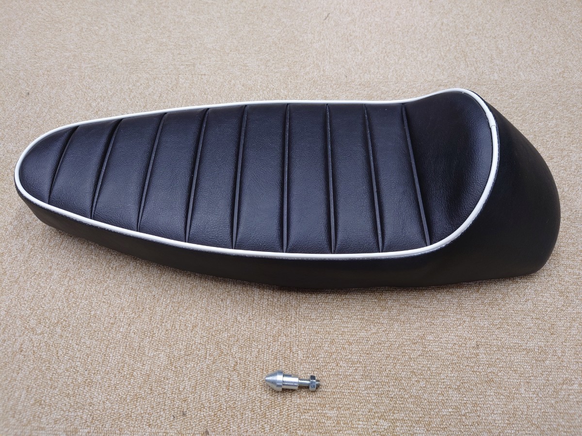 vespa ベスパ スモール シート 黒美品 50S 100 ET3