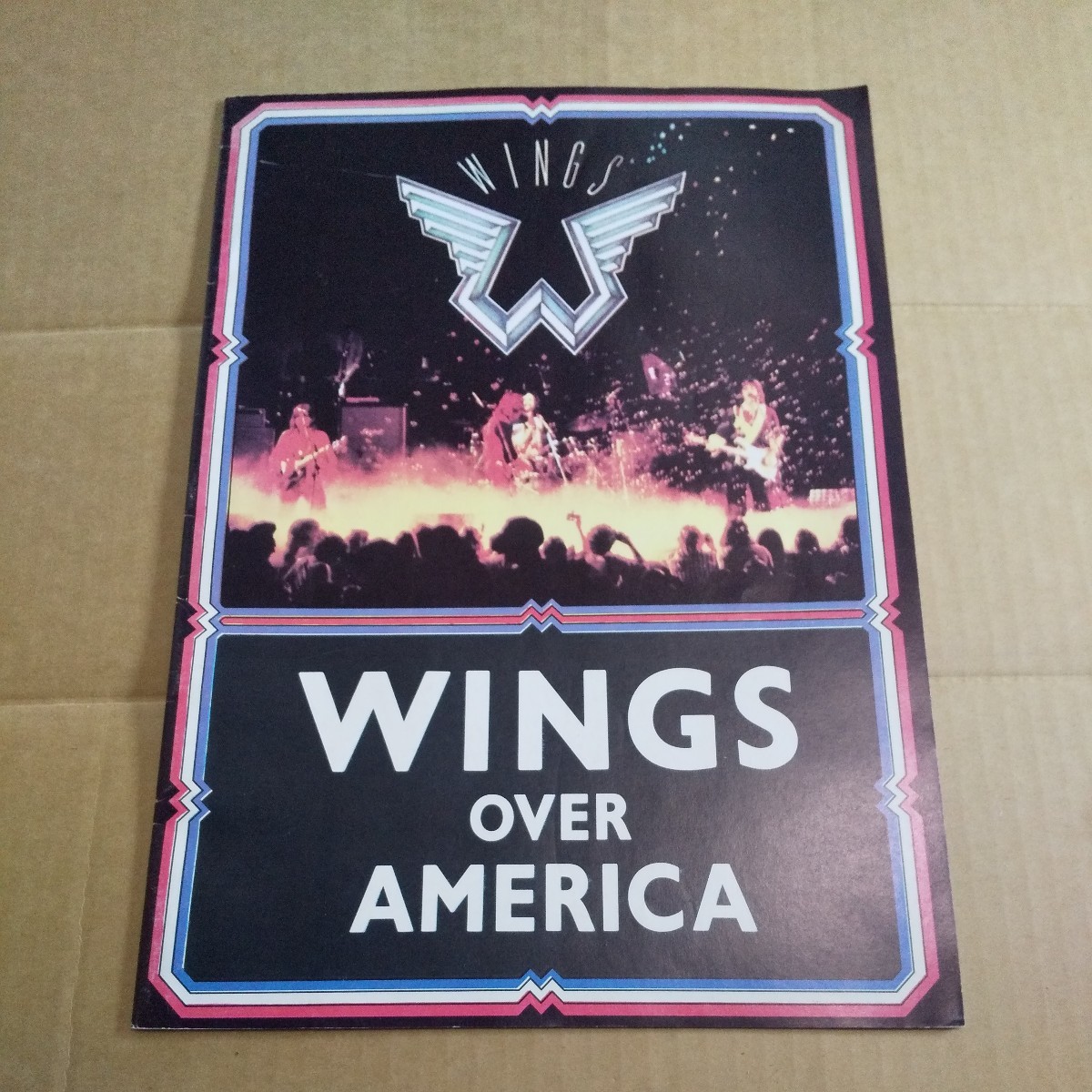 【超激レア！】Wings 1980年幻の日本公演のツアーパンフレット ウイングス 1980年 幻の日本公演 未使用チケット＆パンフレット