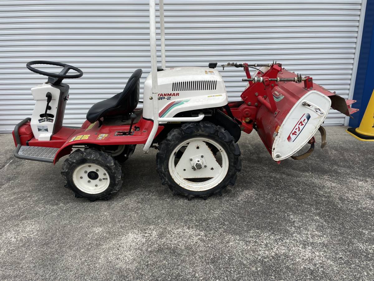 ヤンマー 耕運機 デカポチ DK8 歩行型 ガソリン 爪交換済み 実働