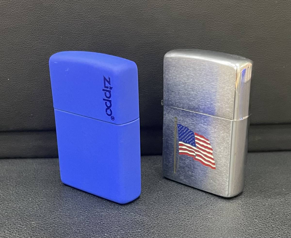 【未使用】1円〜 1個未使用品 ZIPPO ジッポ 2点BRADFORD.PA MADEINU.S.A Genuine Zippo