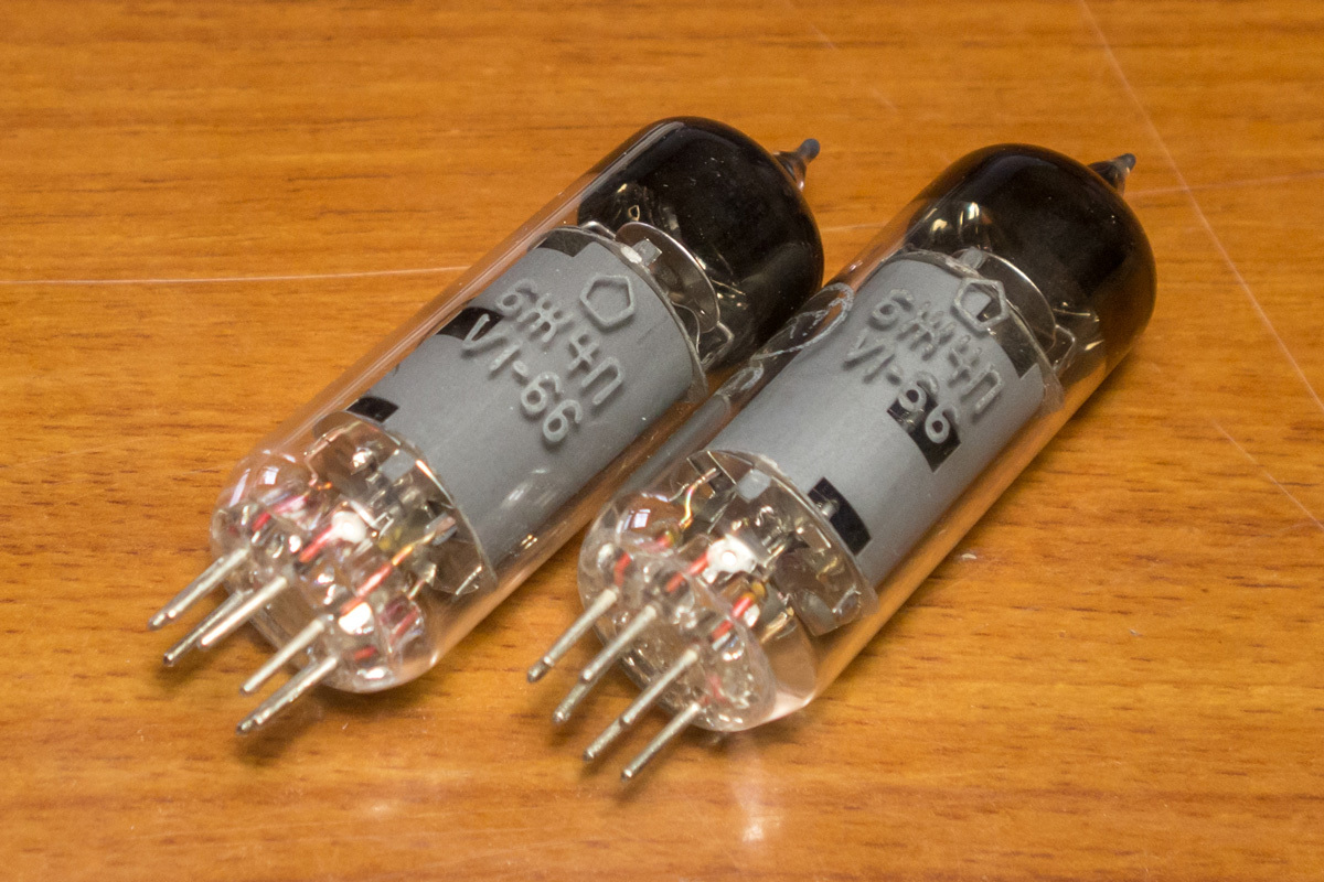 【未使用に近い】NEVZ ネフツ 6Ж4П 6J4P 1966年ソ連製 2本セット 6AU6 / EF94 互換？類似？ FX-AUDIO ...