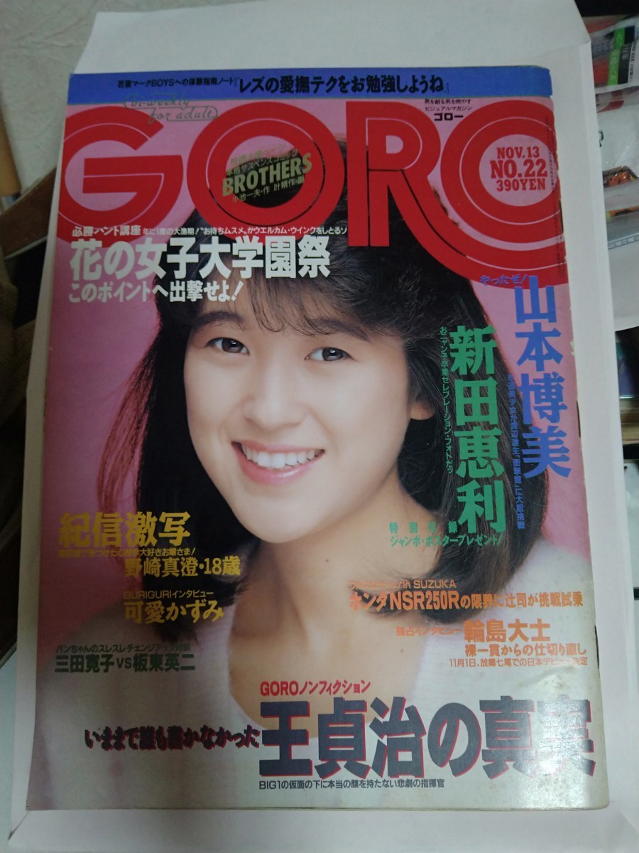 1987年ジャンボポスター昭和レトロ別冊マーガレット付録一月号ホットロード