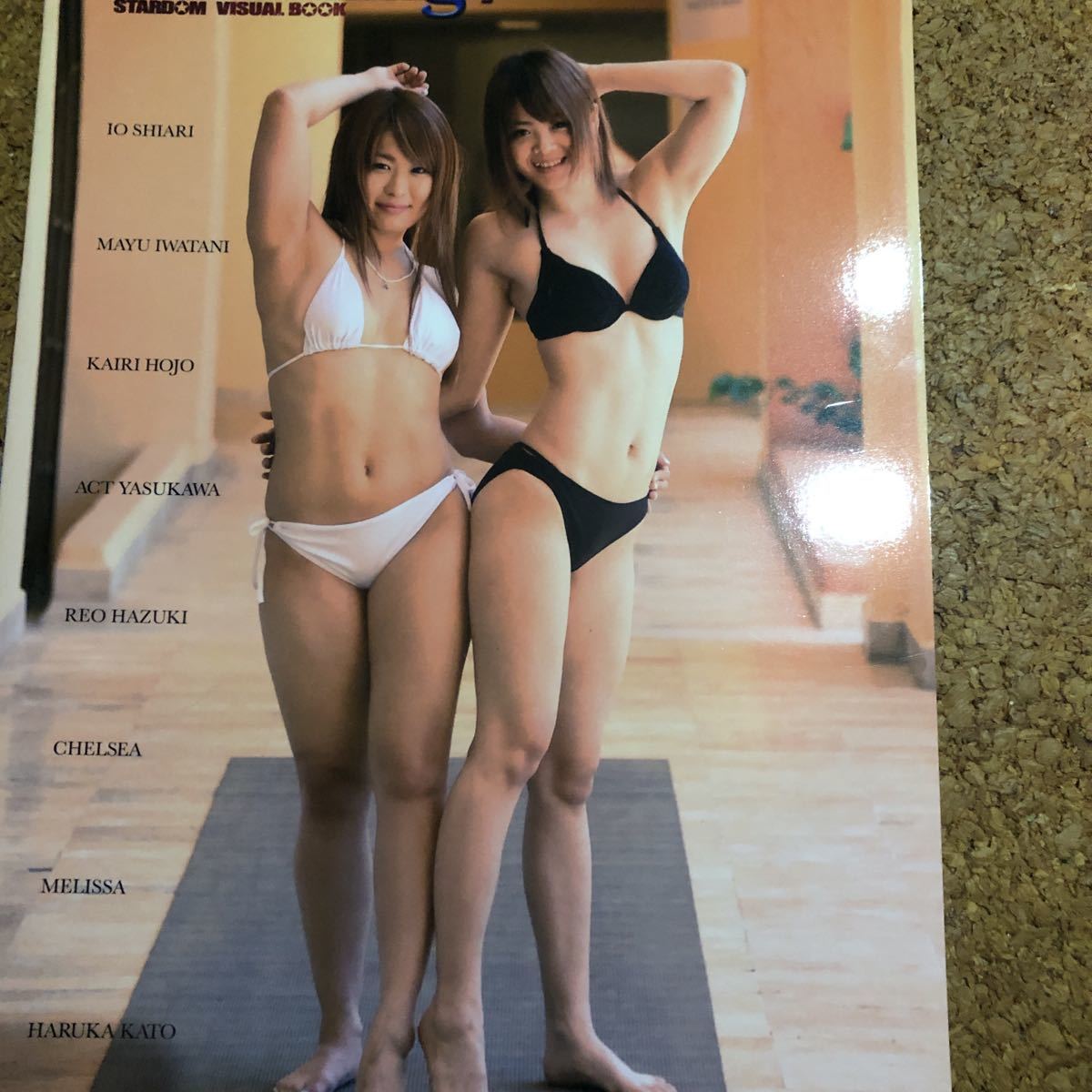 STARDOM スターダム Bikiniing 岩 谷麻優宝城カイリ 直筆サイン STARDOM VISUAL BOOK Bikiniing 9 – 闘道館