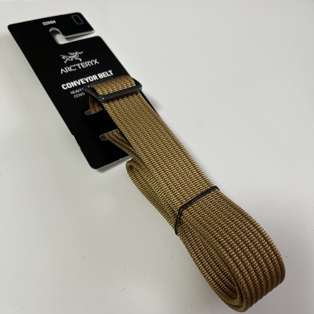 【未使用】ARC''TERYX Conveyor Belt コンベヤーベルト 32mm S ブラウンの落札情報詳細 ヤフオク落札価格検索