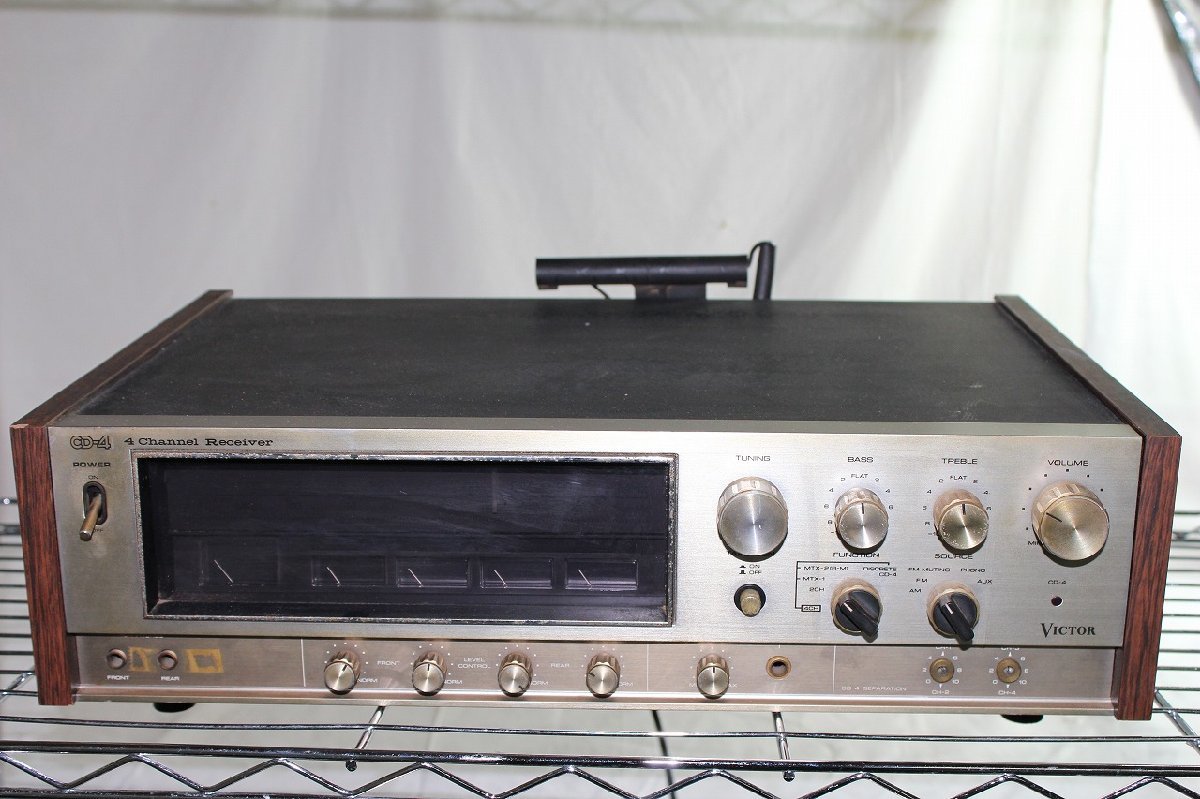 通電OK！ VICTOR ビクター GX-500 GX-550 CD-4 4Channel Receiver 4