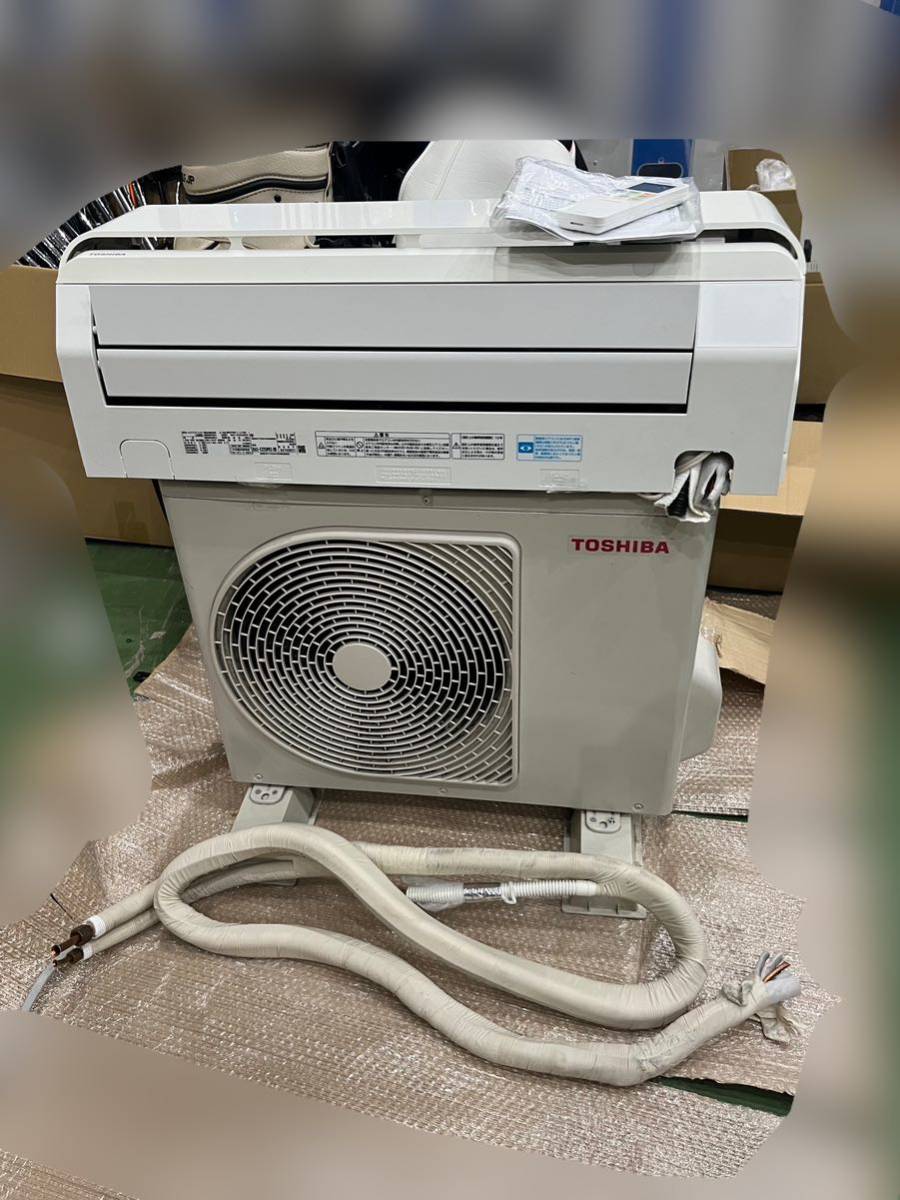 【傷や汚れあり】 【DD01】TOSHIBA 東芝 ルームエアコンデイショナ 室外機 RASE225APKS