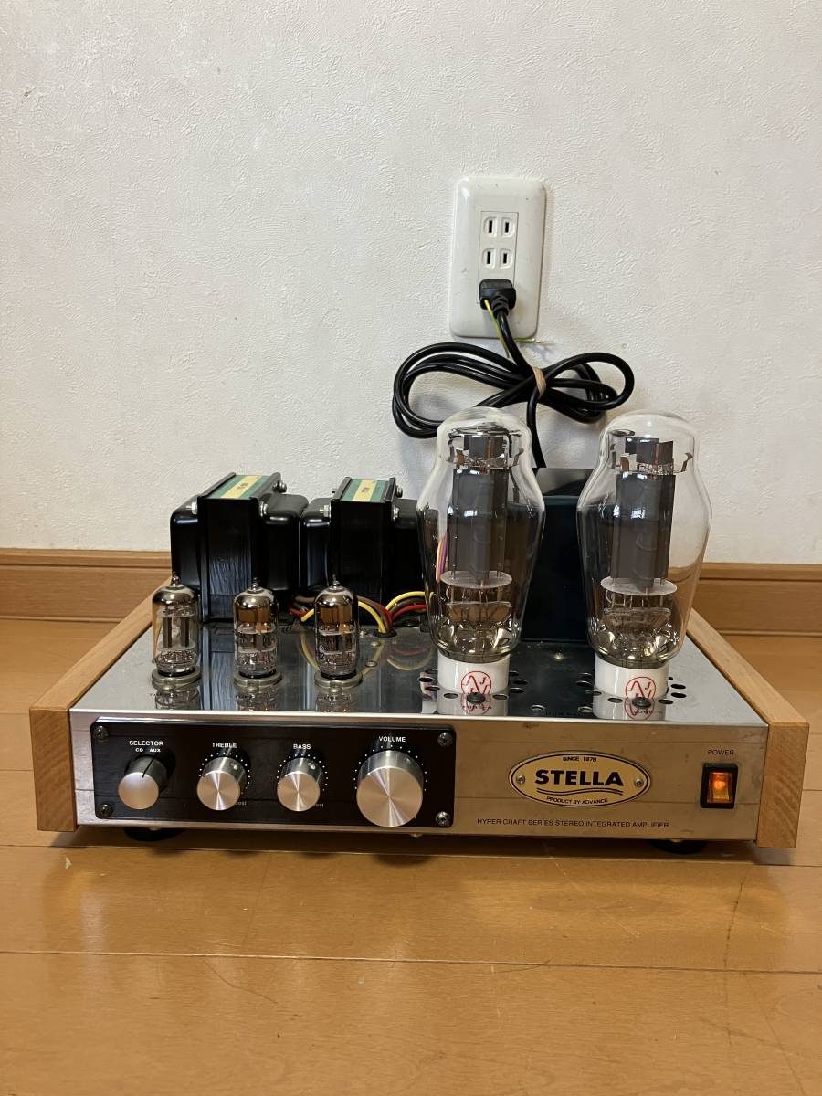 ADVANCE STELLA HC-1 真空管 プリメインアンプ 300B アドバンス