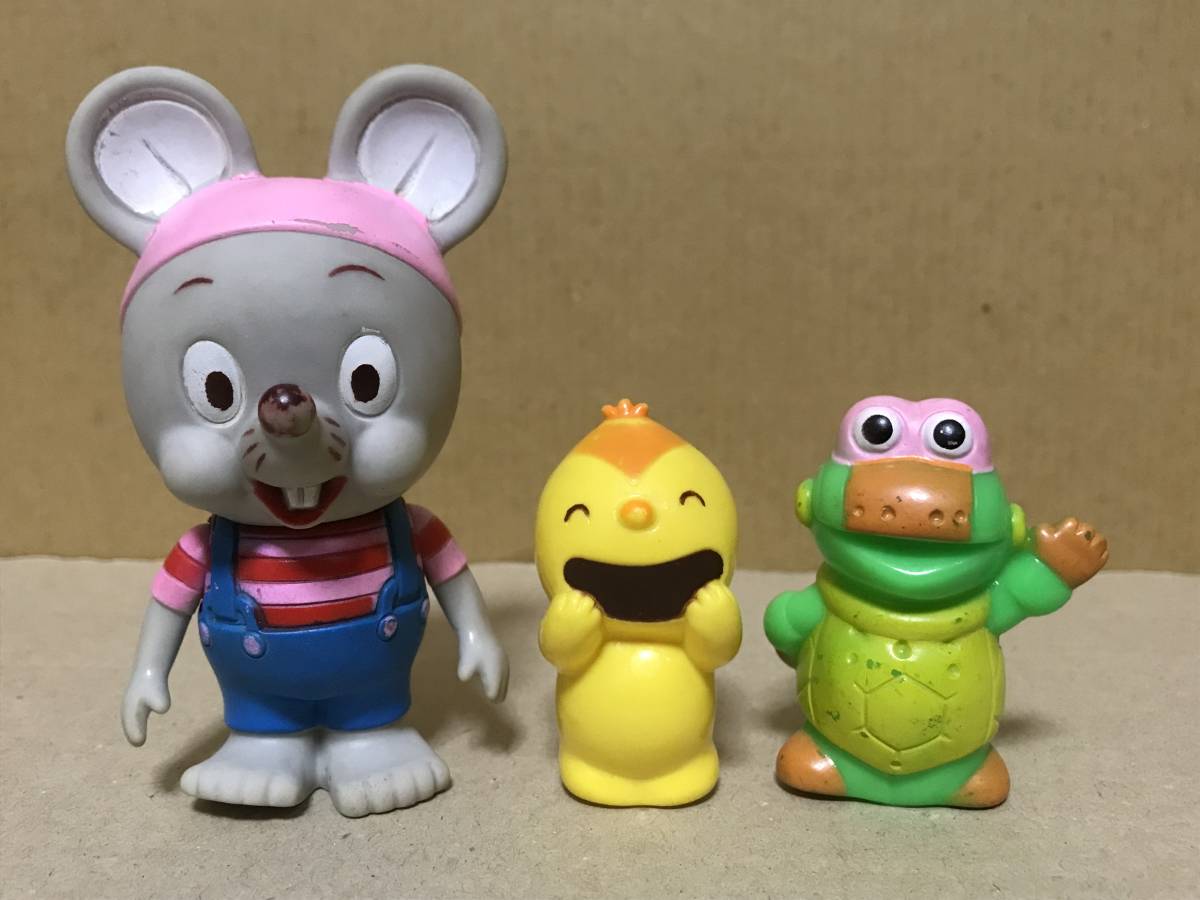 傷や汚れあり】NHK ソフビ＆指人形セット にこにこぷん こんなこいる
