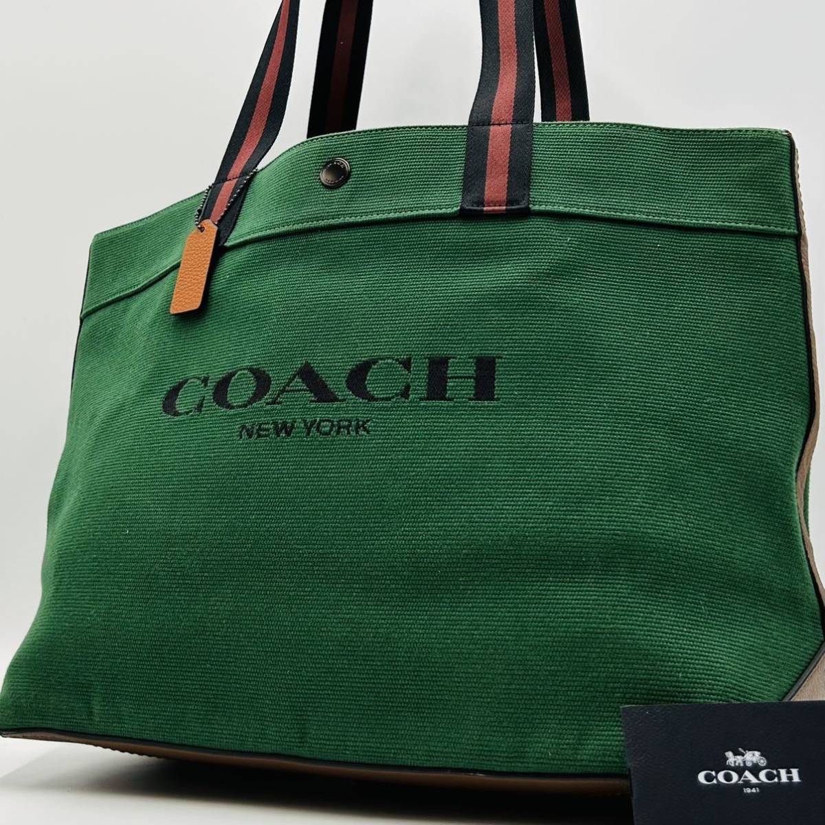 【未使用に近い】1円～【未使用級】入手困難品 コーチ COACH トートバッグ ビジネスバッグ ブリーフケース A4 2way レザー メンズ