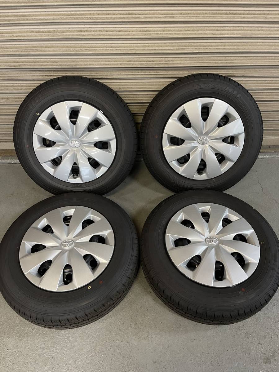 未使用】新車外し プロボックス 14インチ 純正タイヤホイール4本セット