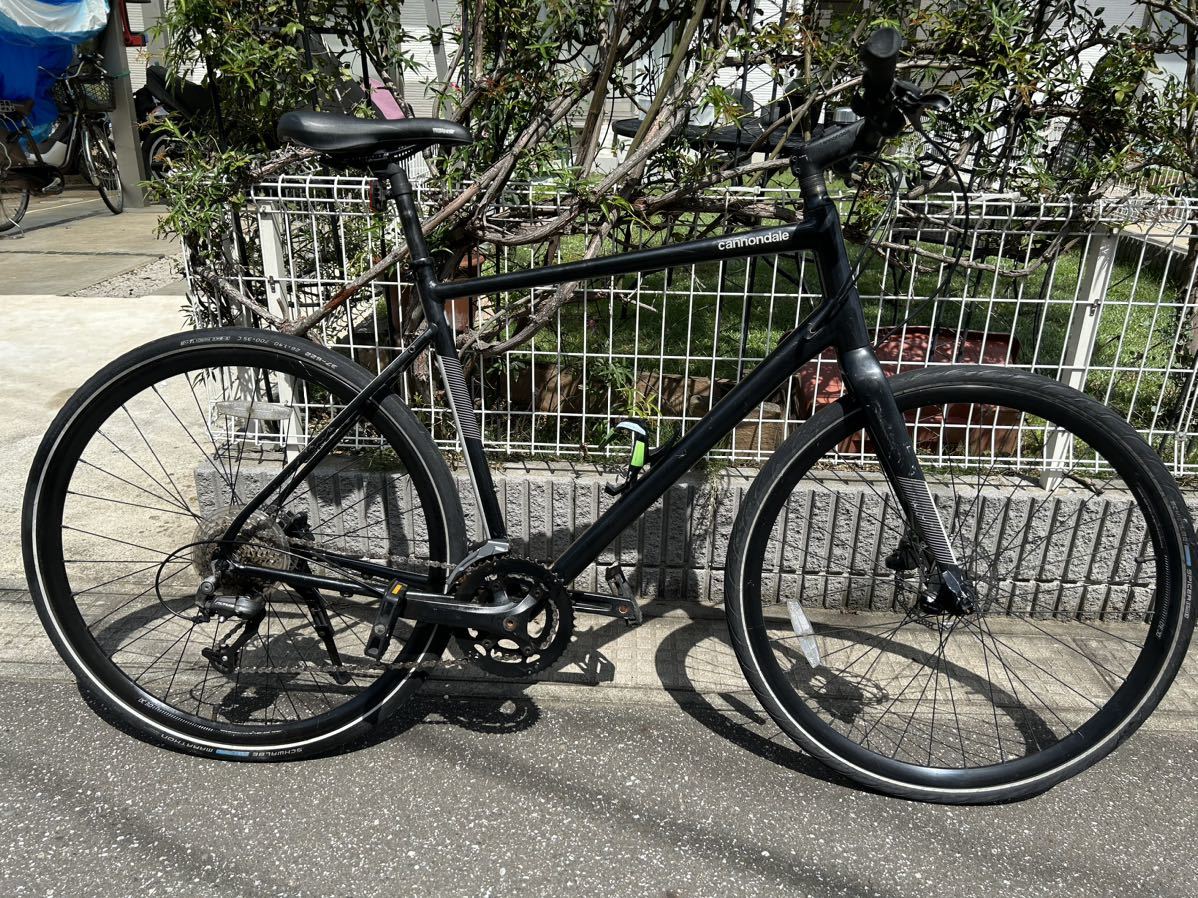 【傷や汚れあり】【直接引取可】希少サイズ! CANNONDALE QUICK キャノンデール クイック クロスバイク XLサイズ アルミ