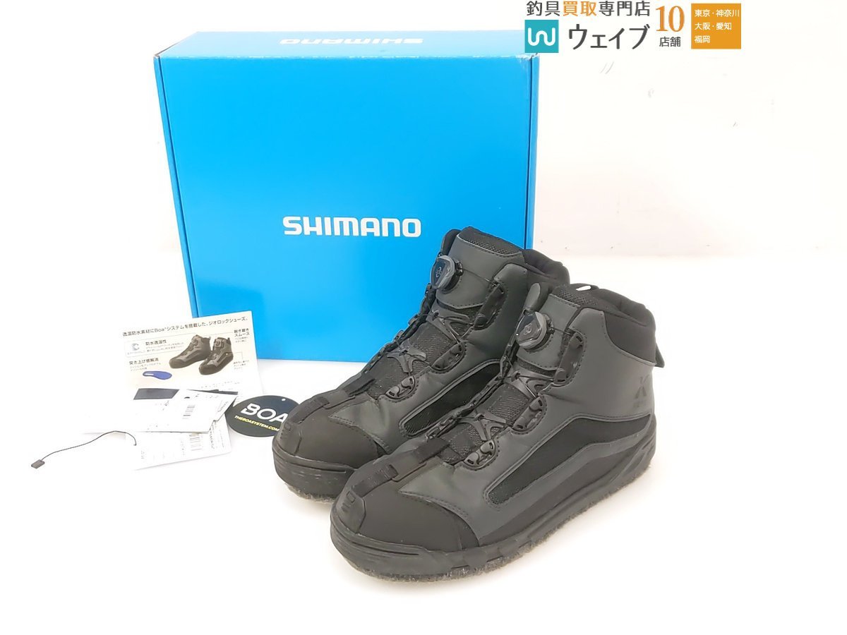シマノSHIMANO XEFO ドライシールドFS-256Q 磯靴 28cm（傷や汚れあり  