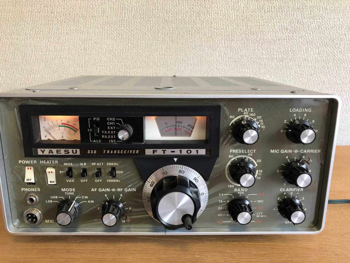 YAESU FT-101BS ジャンク YAESU FT-101ES SSBトランシーバージャンク