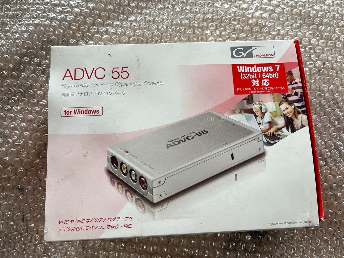 【目立った傷や汚れなし】A174 カノープス ADVC55 アナログ DV コンバータ canopus Advanced DV