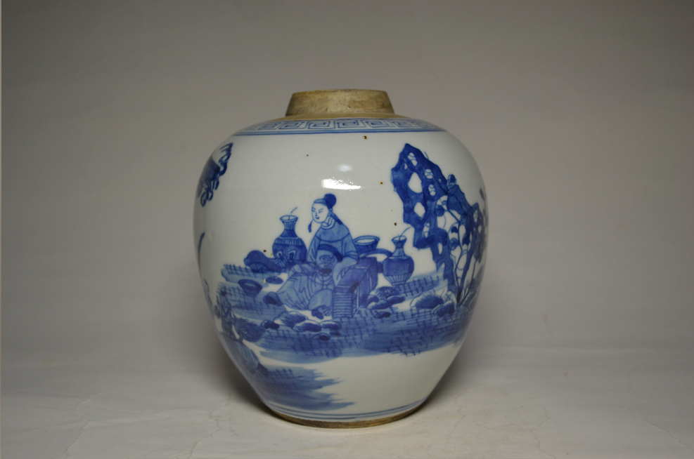 端生中国 古美術 鑑定書付 置物 壺