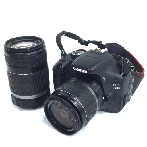 EOS 600D 一眼 レフ カメラ レンズ 18-55mm セット Canon EOS600D本体+