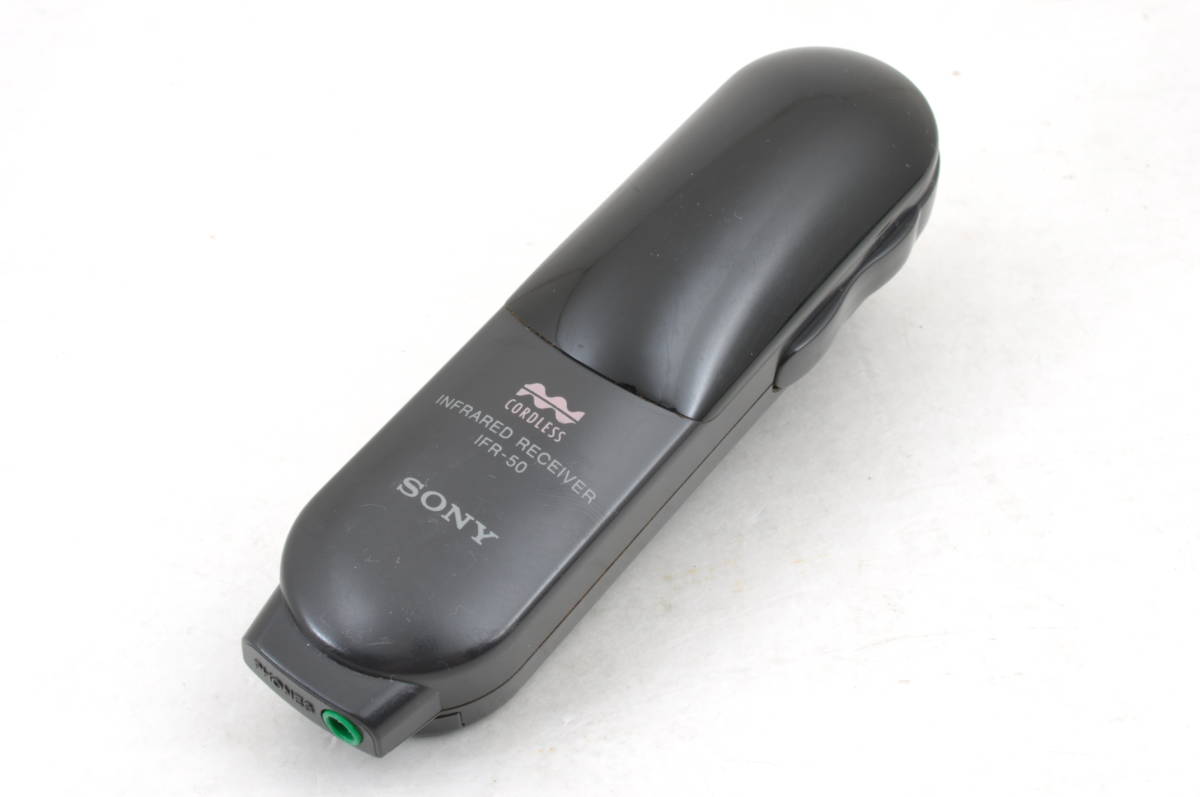 【目立った傷や汚れなし】[KLK60]通電OK SONY ソニー IFR50 INFRARED RECEIVER 赤外線レシーバー ワイヤレスレシーバー オーディオ機器の落札情報詳細
