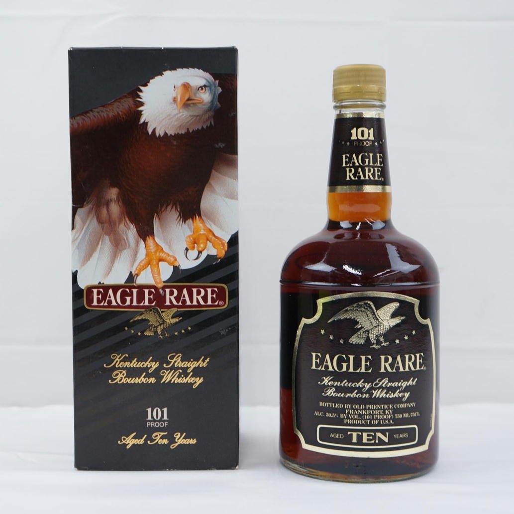 【未使用】1円【未使用】 /EAGLE RARE/イーグルレア 10年 101プルーフウイスキー/67の落札情報詳細 ヤフオク落札価格検索