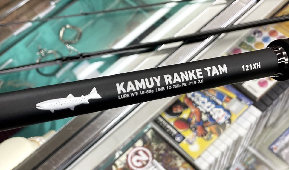 未使用】新品 DAIWA 22 Kamuy Tuxy KAMUY RANKE TAM 121XH 海アメマス
