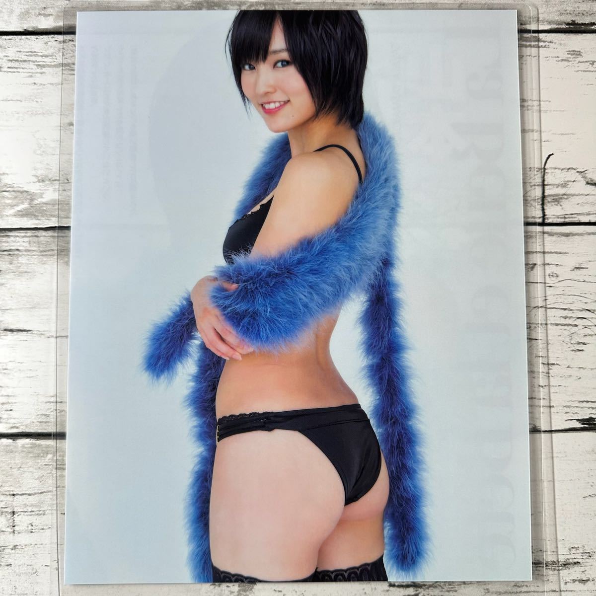 目立った傷や汚れなし】[高品質ラミネート処理][ 山本彩 NMB48 ] BUBKA