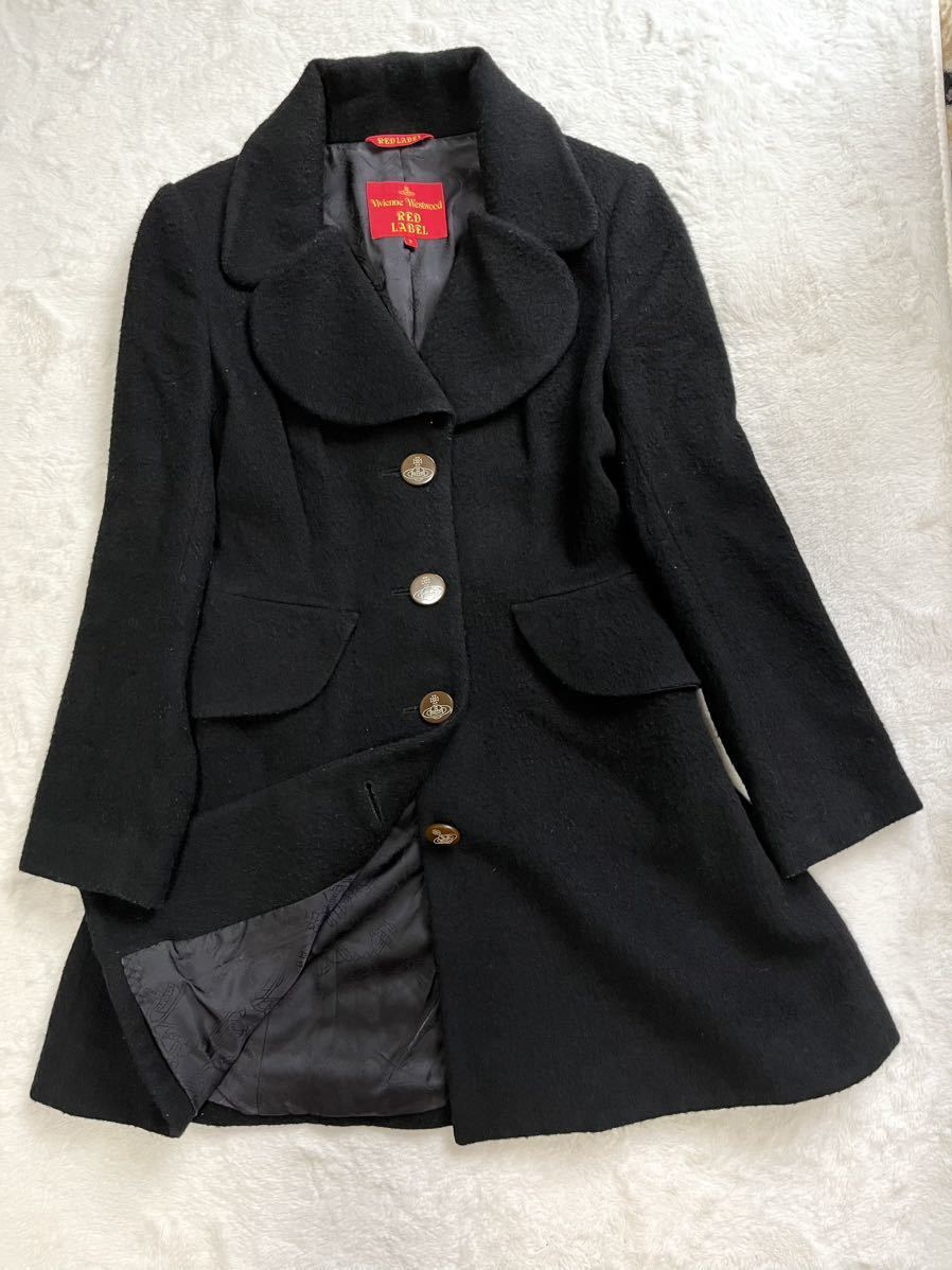 極美品 ヴィヴィアンウエストウッド ラブコート カシミヤ オーブ 極美品 ヴィヴィアンウエストウッド ラブコート カシミヤ オーブ