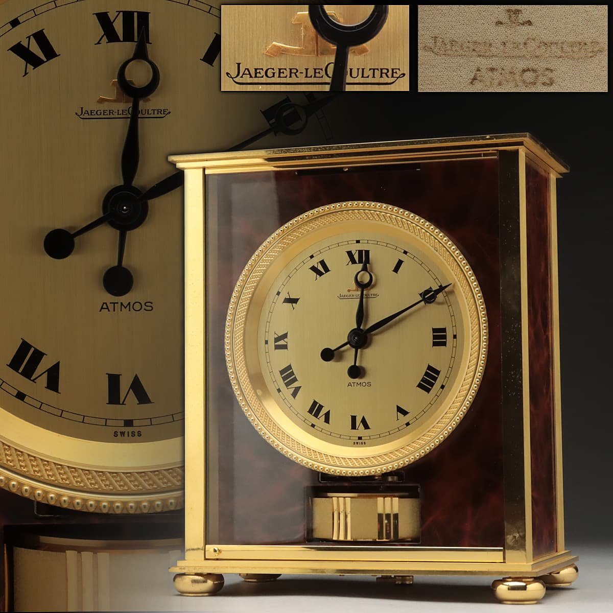 オーバーホール済み】ジャガールクルト ATMOS アトモス 永久時計