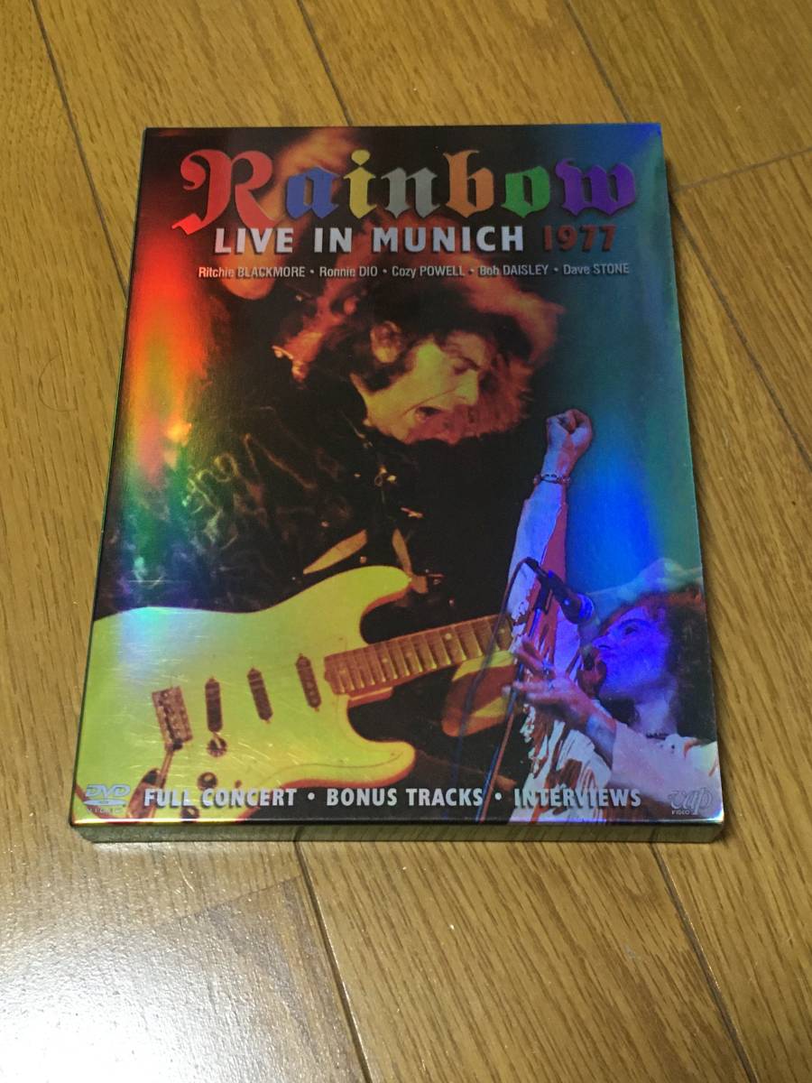 【目立った傷や汚れなし】美品 RAINBOW LIVE IN MUNICH 1977 DVD国内版2枚組 レインボー/ライブ・イン・ミュンヘン