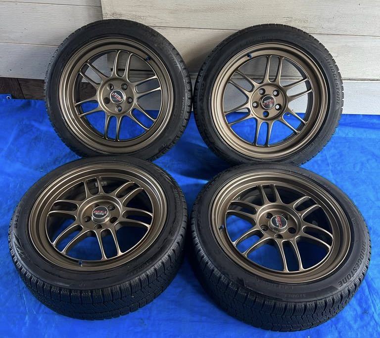 スタッドレスタイヤ ホイール 4本プリウス86 BRZ レガシィ