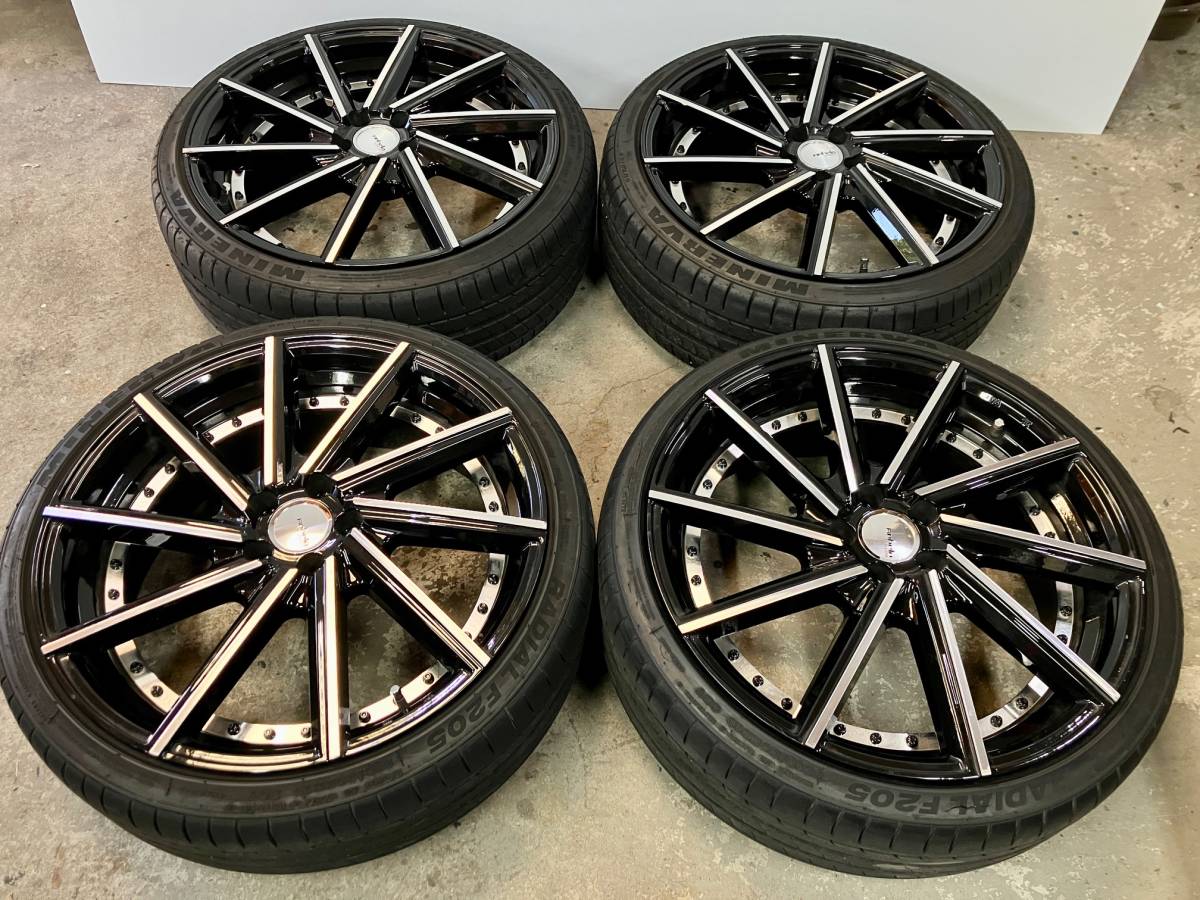 傷や汚れあり】215/35R19インチアルミホイール7.5J＋48 PCD100 5穴