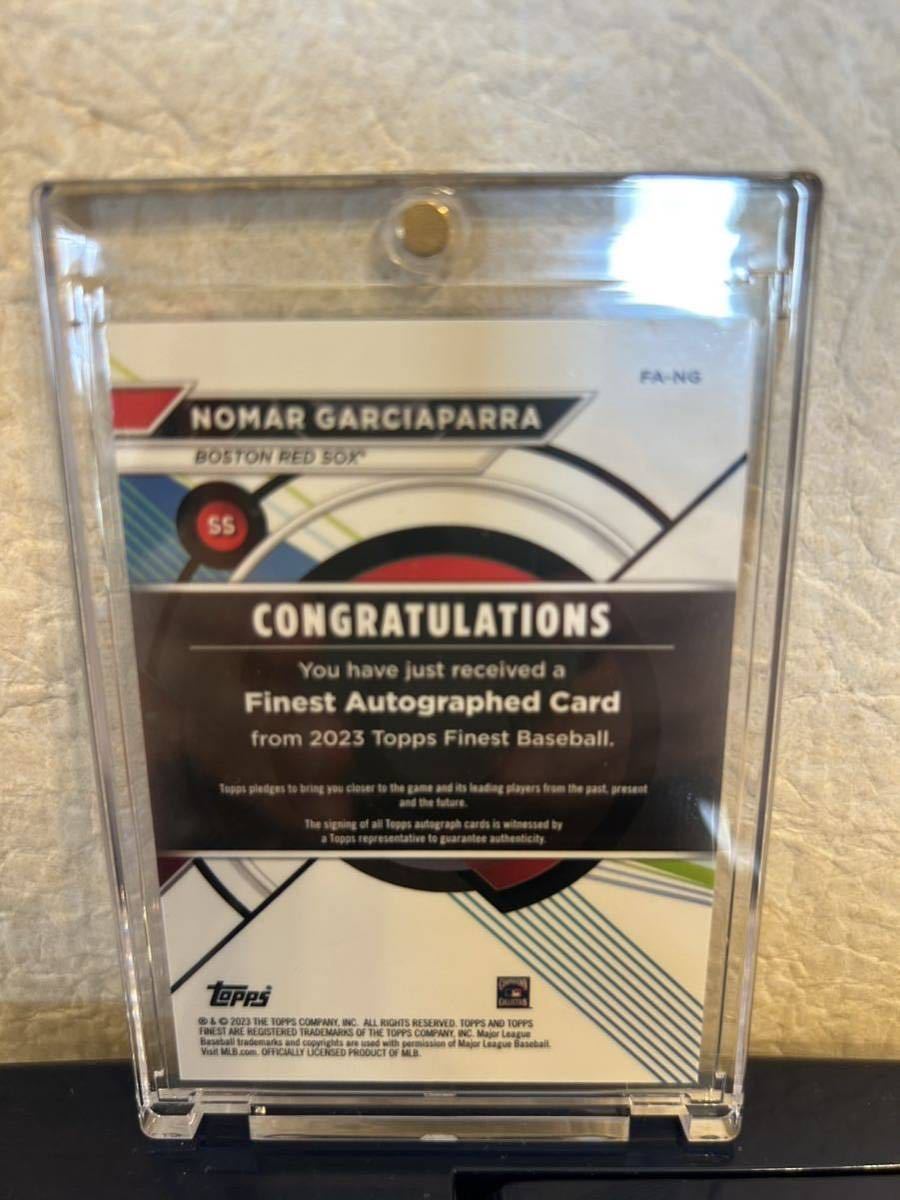 目立った傷や汚れなし】【直書き】topps 2023 finest refractor auto