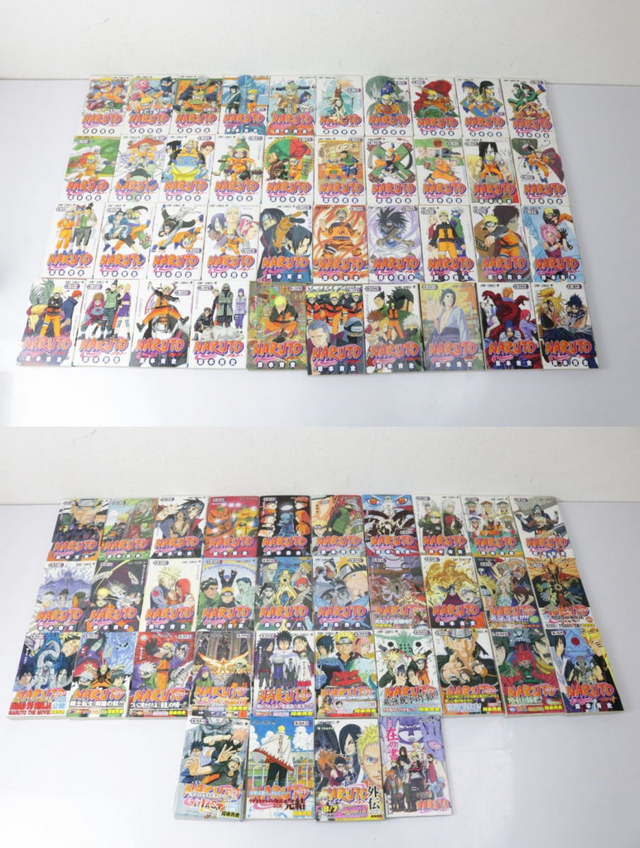 美品❗️送料無料❗️ナルト全巻 1〜72巻 岸本斉史