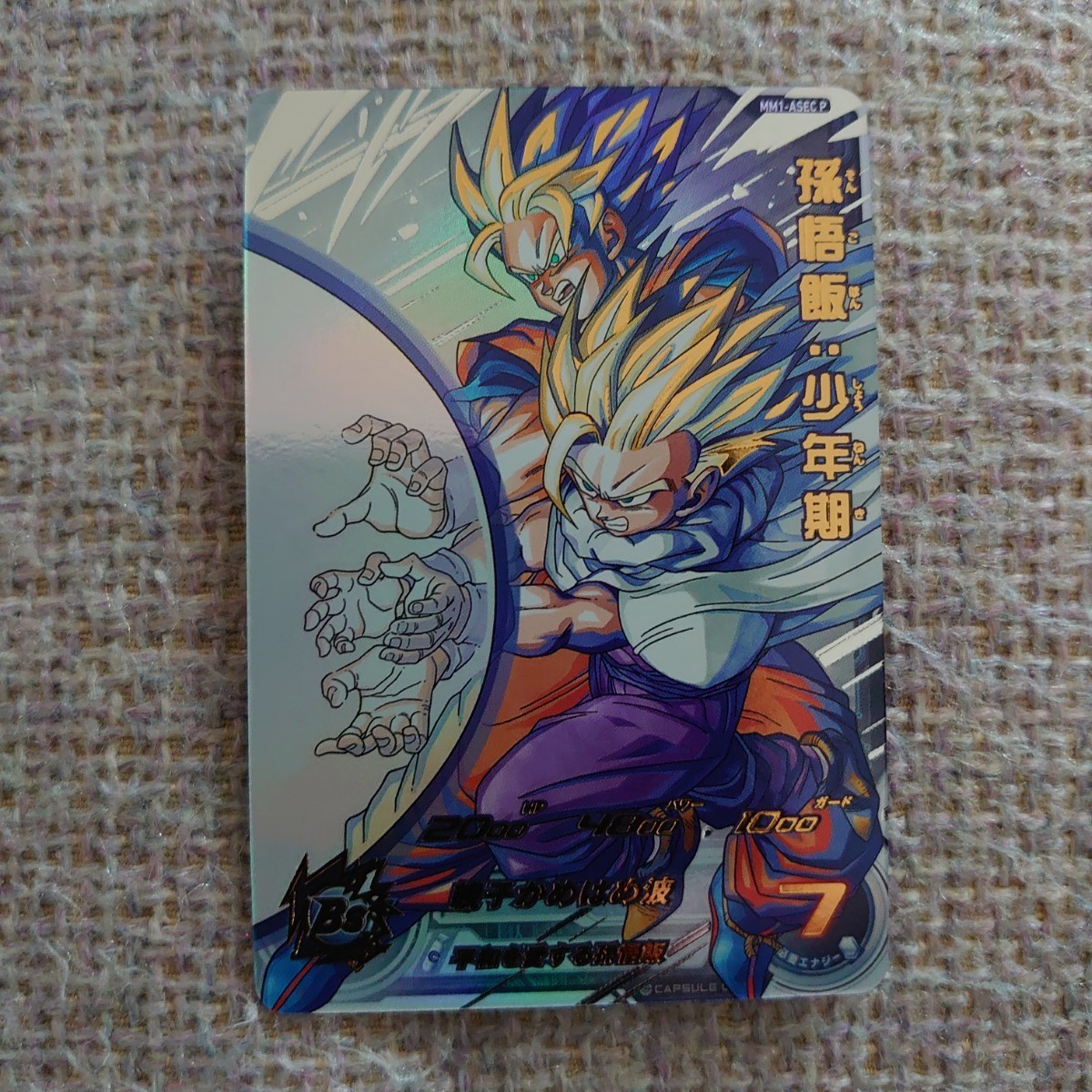 psa10】孫悟飯少年期ドラゴンボールヒーローズMM1-Asec SP