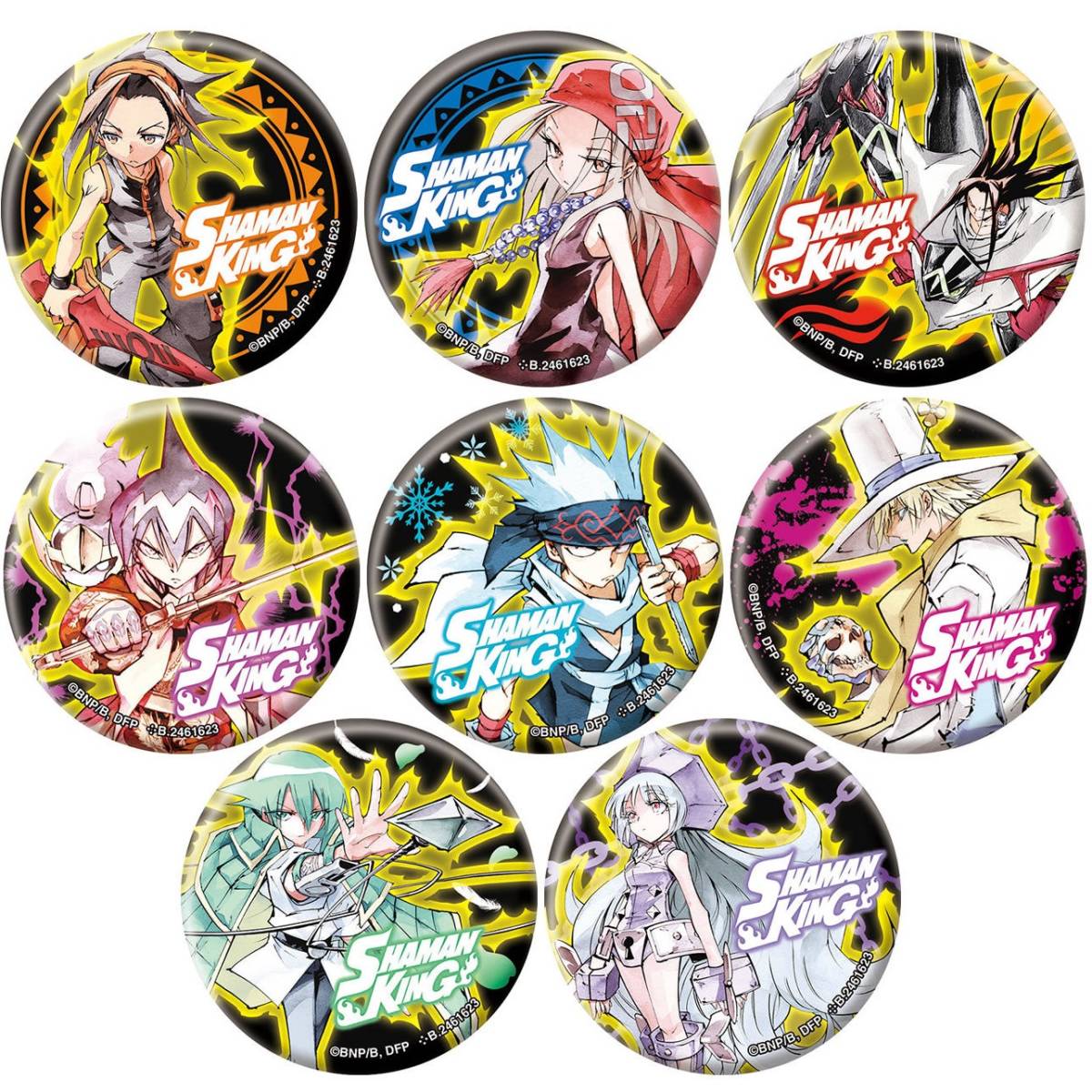 新品】シャーマンキング 光る! 缶バッジ コレクション 2 マリオン