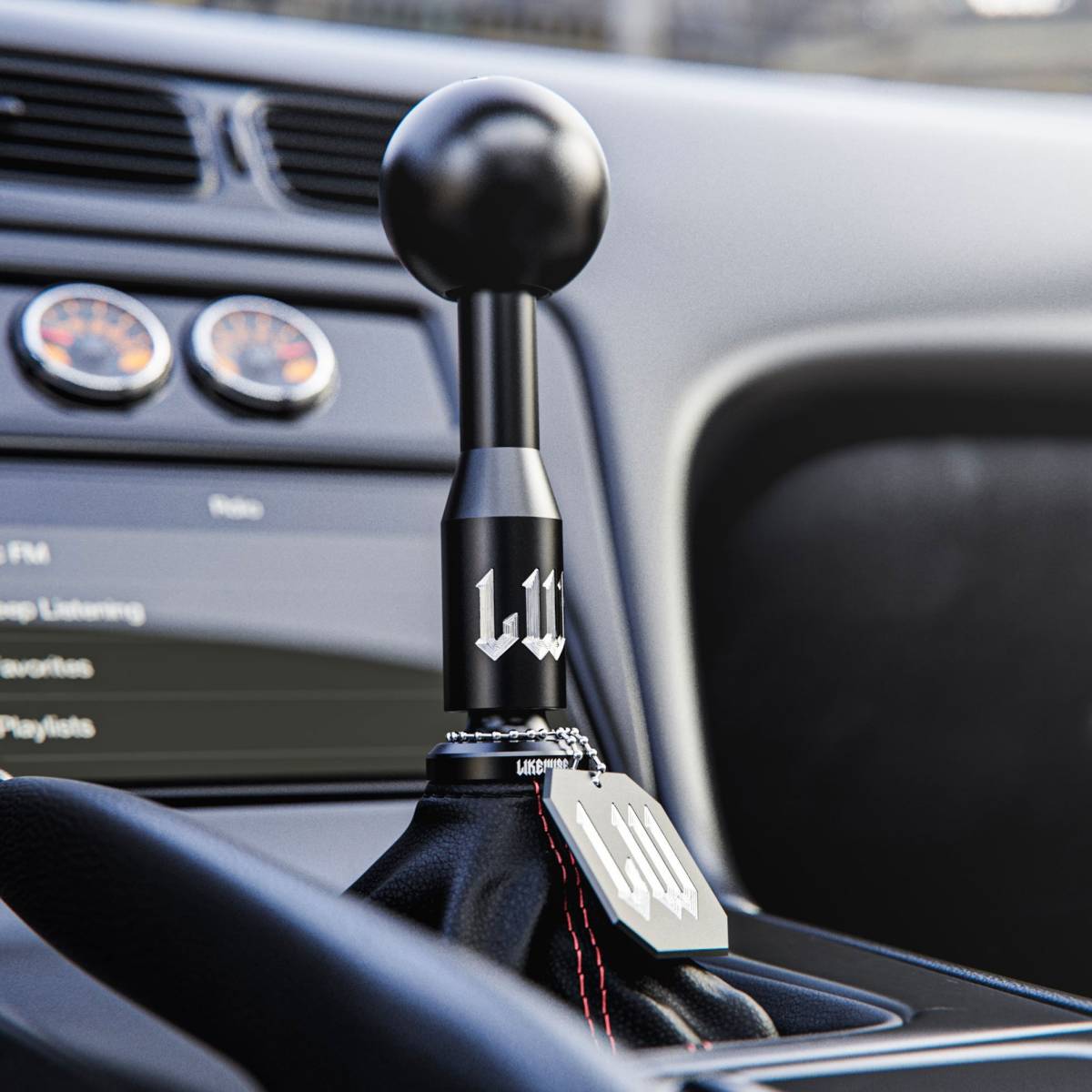 ライクワイズ ブラック シフトノブ （ライクワイズ BOI ブラック  