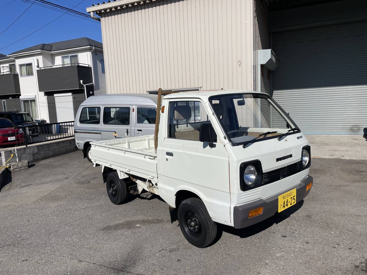 【走行距離 49,947 km】昭和55年 スズキ キャリイ ST30 前期型 程度良好 車検R6年11月迄 走行5万Km 2スト LJ50 ...