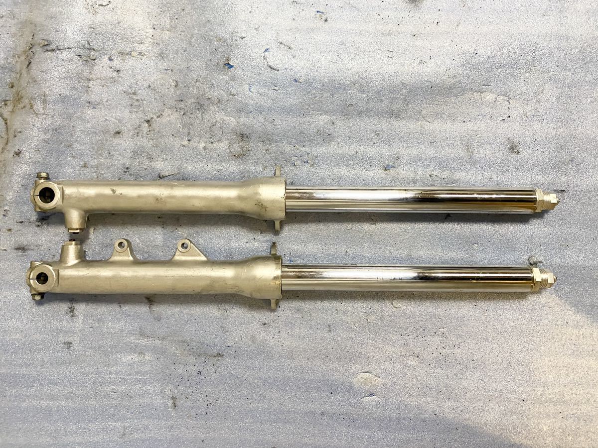 HRC RS125 NF4 純正 パーツ RS125 NF4 HRC純正 フロントフォ－ク左右 おまけ付き 改造用にも Yahoo