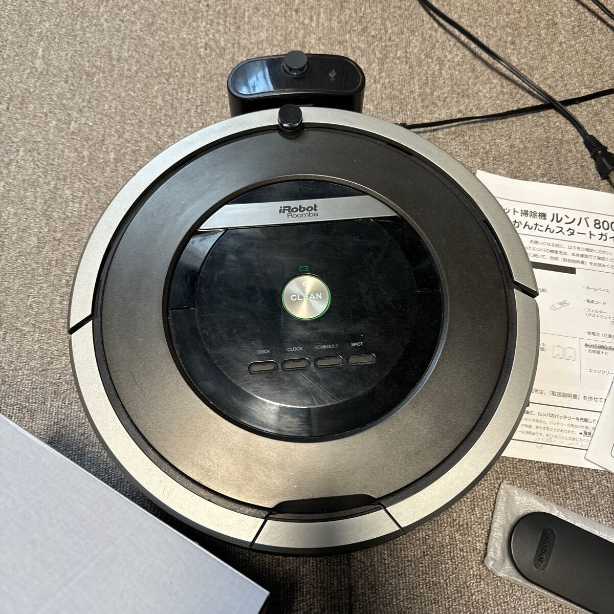 IROBOT ルンバ 870 動作確認済み 動作確認済】iRobot ルンバ 870