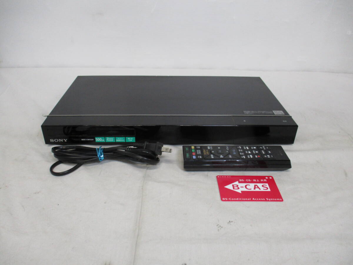 SONY BDZ-EW520 BLACK ジャンク品 SONY BDZ-EW520 BLACK ジャンク品（ID 994340 ブルーレイDVD