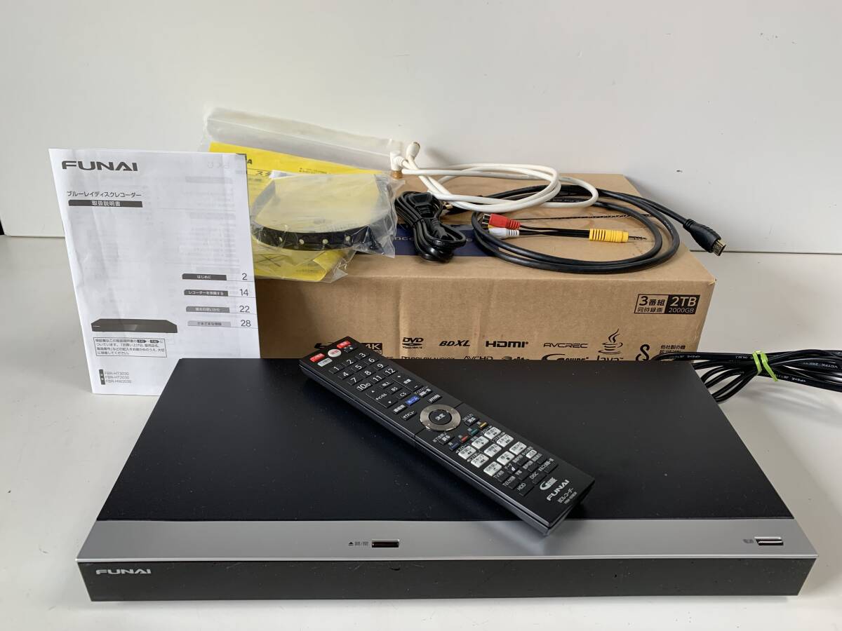 FUNAI ブルーレイディスクレコーダー FBR-HT2010 2020年製