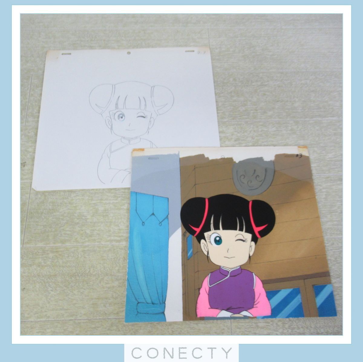 dr.スランプ つんつるりん】鳥山明 Dr.スランプアラレちゃん セル画＋