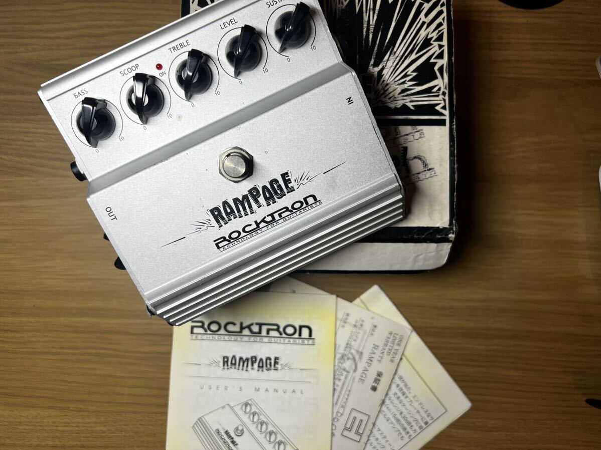 Rocktron Rampage ディストーションペダル ROCKTRON RAMPAGE