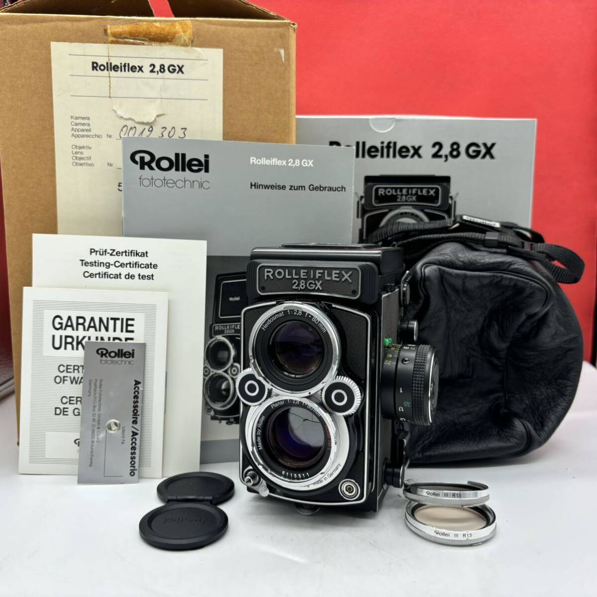 純正品 Rollei ローライ 2.8FX/2.8F用 カメラの背面カバー 純正品