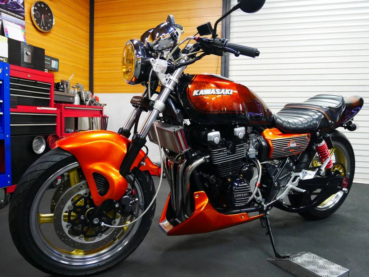 カワサキ ゼファー400 実働 始動動画有り 機関良好（ゼファー400