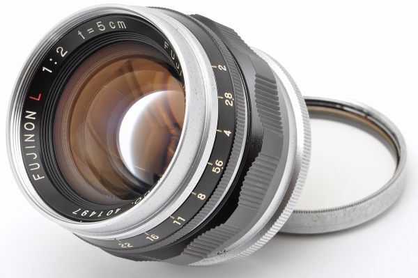 希少良品 Fujinon フジノン 美しい L 5cm F/2.8 ライカL39レンズ