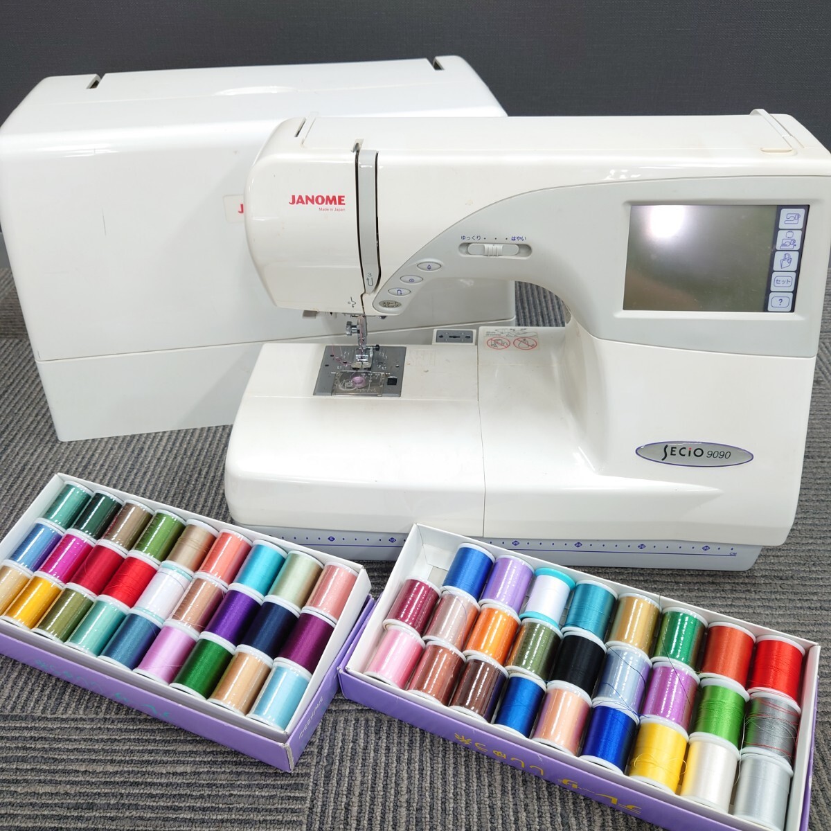 訳あり】希少 JANOME ジャノメ ミシン 802型 フットペダル付 訳あり】希少 JANOME ジャノメ ミシン 802型 フットペダル付