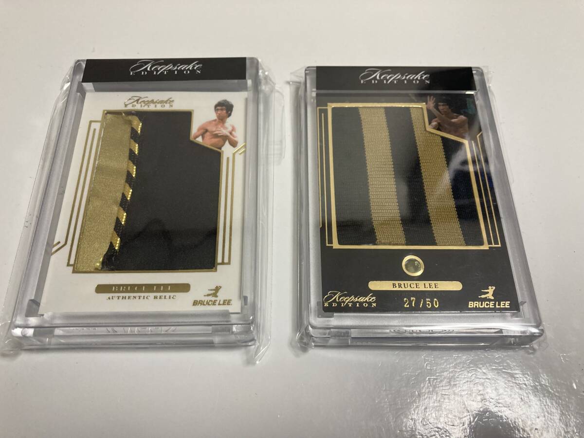 未使用】2024 KEEPSAKE BRUCE LEE RELIC CARD /50 ブルース・リー 50枚