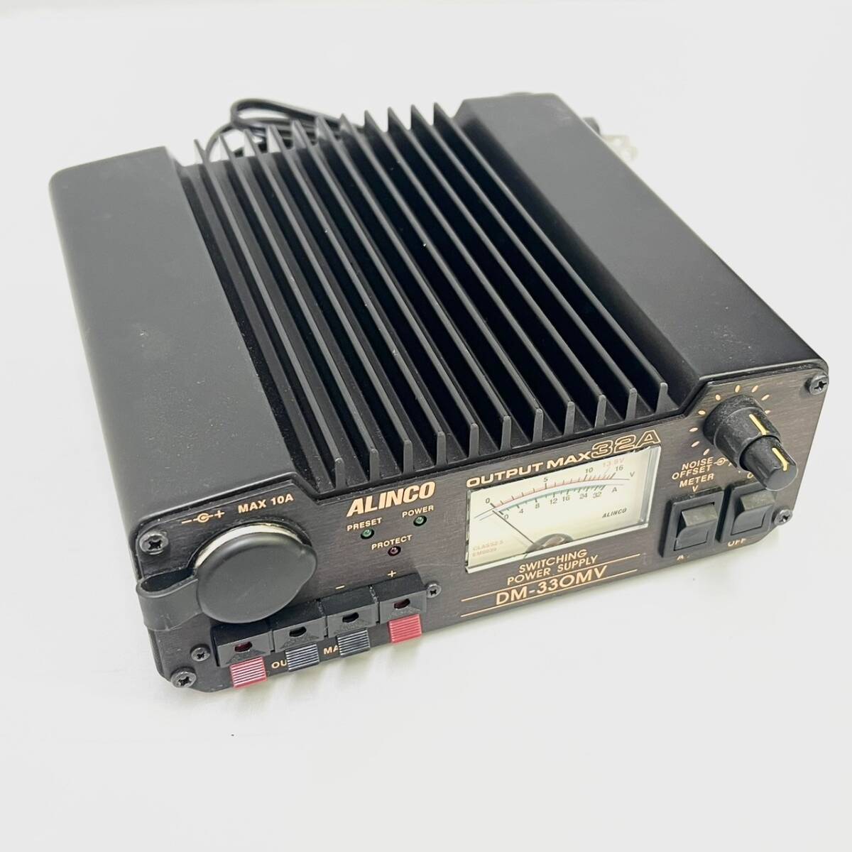 アルインコ 直流安定化電源 DM-33OMV MAX32A 通電確認済み ALINCO DM-33OMV 直流安定化電源 アルインコ 直流安定化電源 DM-33OMV